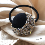 À M. Moon ビーズ刺繍ヘアゴム  ブローチへ変更可能☆