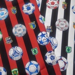 ２枚セット♪サッカーボール柄☆コットンオックス