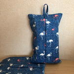 エコティッシュカバー☆フラミンゴ☆プチプレゼントに(^_^*)夏らしくてカワイイです！