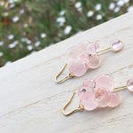 ピアス「こぼれる春の色」