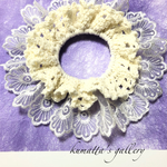 SALE！オーガンジーレースの乙女なシュシュ