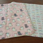 お名前スタンプしておきます♪名前タグ付20×20cm4重ガーゼハンカチ1weekセット