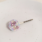 つぶつぶ刺繍ヘアピン〈ゆめかわ〉