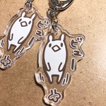 ビューくま アクリルキーホルダー