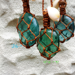 浮き玉のおへそ＊ペンダント