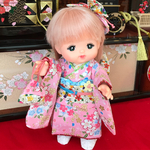 ※knick-knackさまご予約品※メルちゃんの着物セット*ピンクに桜