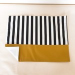 サイズ承ります☆ランチョンマット　ストライプ×マスタード 北欧