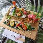 ミニチュア　夏の点心　まぐろ寿司