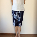 浴衣リメイクハーフパンツ