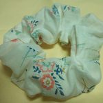 シュシュ　大人用  花柄  