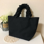 Blackミニグレープハンドルバッグ