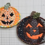 ハロウィンかぼちゃペアオーナメント