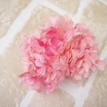 【単品】紫陽花プリザーブドフラワー　「ピンクローズ」