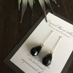 cut glass drops(BK)【１】
