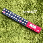 再販　水筒肩紐カバー ピンク&ブルードット 水筒肩ひもカバー 肩ひもカバー 遠足 運動会 新学期