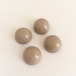 4個 18mm 樹脂カボション ベージュ