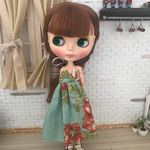 【送料無料】リカちゃん、ブライス ホルターネックワンピース