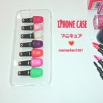●iPhoneケース●マニキュア●     