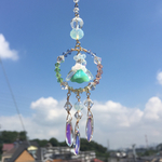 天使のドリームサンキャッチャー(ミントグリーン)
