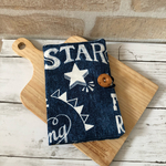 デニム カジュアル 母子手帳ケース