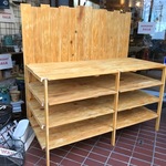 legmosさん分　シンプルイベント什器左右分割タイプ　ワイド奥行深