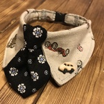 犬・猫首輪　27～28　cocoちゃんネクタイチョーカー　クラシックカー・ロンドン