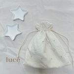 再販✨luceオリジナル巾着ポーチ