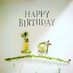 小枝deイニシャル 1st 1歳のBIRTHDAYDAY