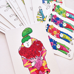 FLOWER PEOPLE CARD〜自慢気にお花になりきる人たち〜