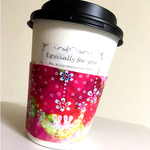 うさぎのカップスリーブ❀花さんぽ