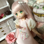 アイペイントヘッド♡オビツ11-01白肌【No.7】