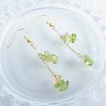 【k様】ペリドット×シトリン＊ピアス