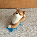 ちびころ 柴犬ちゃん『のんびり』羊毛フェルト