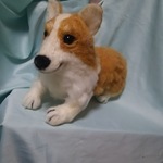 羊毛フェルト 犬 コーギー ハンドメイド