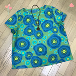 花柄 ゆったり ブラウス
