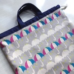 t様オーダー品：体操服巾着 グレーかさ