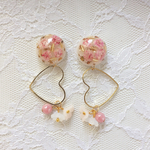 pink × white × heart