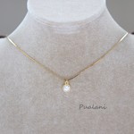ジルコニア（ラウンド）RS♡華奢なチェーンネックレス♪～胸元にご褒美を～