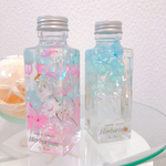 2本セット♡ピンク×水色×オーロラ ハーバリウム♡メッセージ名入れ可能♡プレゼントにも♡送料無料！！