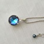 天空の青・深海の碧ネックレス