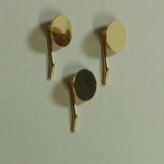 ポニーフック④丸平皿/3個