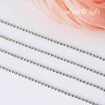 【3m】1.5mm ボールチェーン シルバー