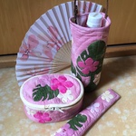 mako様ご依頼品  ピンクの小物3点セット