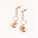 大人可愛い♡ハートピアス、イヤリング