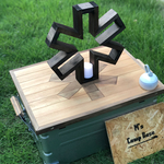 ☆アスタリスク☆飾り☆木製☆キャンプ☆