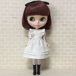 【受注製作】リネンフリルワンピース/アンティークホワイト