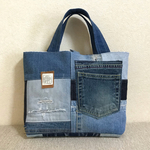 sowelu2015様専用 tote bag(デニムパッチ)m234