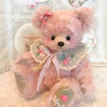 Rose Bear ⁂ 幸運と優しさを運ぶテディベア⁂＊