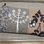 オリジナルスマート長財布 ミナペルホネン生地使用のハンドメイド
