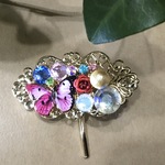 No.120🎗送料無料  キラキラポニーフック💕
